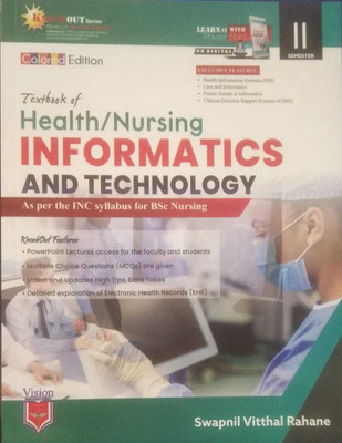 Textbook Of Health/Nursing Informatics And Technology(Paperback, Swapnil Vitthal Rahane)