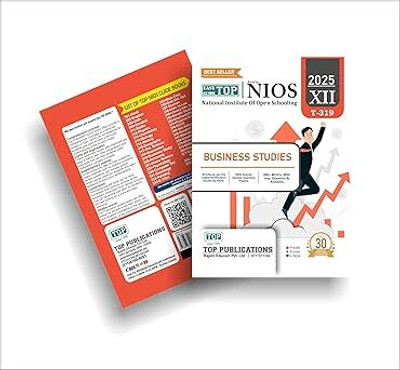TOP NIOS Business Studies Guide Class 12 (T-319) Paperback(Paperback, TOP PUBLICATION)