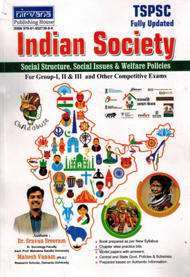 INDIAN SOCIETY For TSPSC ( Social Structure, Social Issues And Welfare Policies ) [ ENGLISH MEDIUM ](Paperback, Dr Sravan Sreeram)