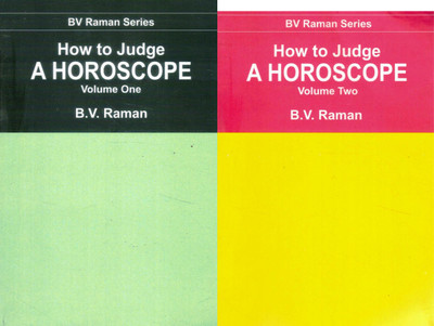 How To Judge A Horoscope – Volume 1 & 2 | BV Raman Series | Vedic Astrology Textbook In English(Paperback, B. V. Raman)