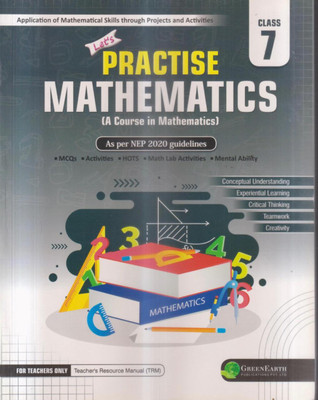 Let's Practise Mathematics Class 7 – Revised Edition | Based On NEP 2020 & NCF 2022 | Trusted By Schools & Teachers | Math Lab & Activity Based Learning Book(Paperback, Rachna Mehta, Dr. Rajesh Kumar Thakur)