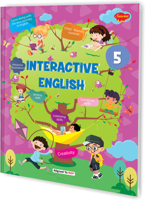 Interactive English – 5:A Perfect Guide For Unlocking Language Skills(Paperback, Sawan)
