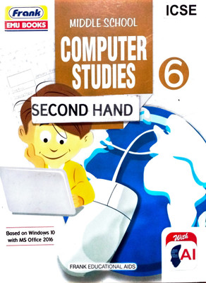Middle School Computer Studies -6 (Old Book)(Paperback, Aditi arora)