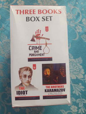 The Best Of Dostoevsky Set Of 3 (Crime And Punishment, The Idiot, The Brothers Karamazov) (Paperback, Fyodor Dostoyevsky)(Paperback, Fyodor Dostoyevsky)