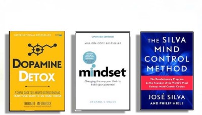 The Ultimate Mind Upgrade: Dopamine Detox & Mindset: The New Psychology Of Success & The Silva Mind Control ( Pack Of 3, Bestselling)(Paperback, José Silva)