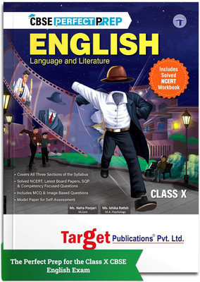 CBSE Class 10 English Language & Literature Book (Exam 2026) | NCERT Solutions, Competency-Based Questions (CBQs), Sample Papers (SQPs), PYQs(Paperback, Target Publications)