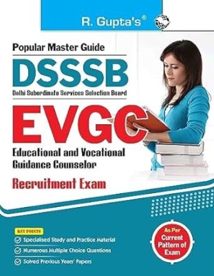DSSSB: EVGC (Educational & Vocational Guidance Counselor) Recruitment Exam Guide(Paperback, BY R GUPTA)
