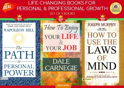 Life Changing Books For Personal & Professional Growth: Set Of 3 Books(Paperback, Dale Carnegie;Joseph Murphy;Napoleon Hill)