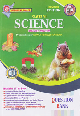 Telangana Class-VI Science Question Bank I As Per Newly Revised Textbook I 2025 Revised Edition(Paperback, VGS Expert Team)