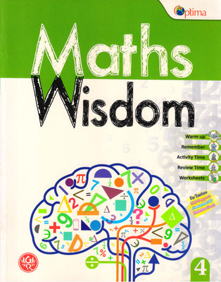 Optima, Maths Wisdom - 4(Paperback, Dr. Ram Mohan, Abhilasha Tiwari)