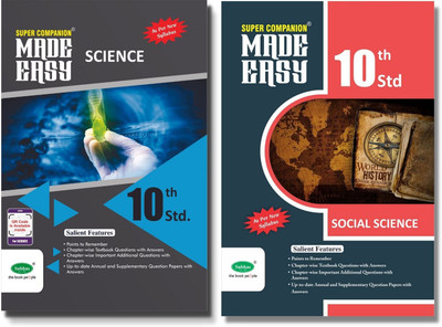 Super Companion Made Easy 10th Science & Social Science Study Guide Book(Paperback, Subhas Publishing House Pvt Ltd)