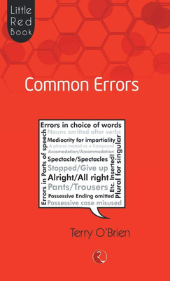 Common Errors (Little Red Book) 
Terry O'Brien(Paperback, Terry O'Brien)