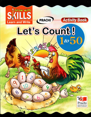 Prachi, Lets Count! 1 To 50 Activity Book(Paperback, Dr. D.K. Sharma)