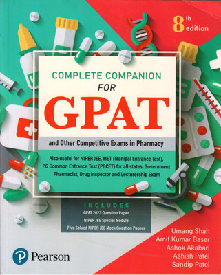 COMPLETE COMPANION FOR GPAT And Other Competitive Exams In Pharmacy(Paperback, Umang Shah, Amit Kumar Baser, Ashok Akabari)