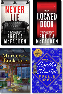 Never Lie, The Locked Door, Murder At The Bookstore, The Official Agatha Christie Puzzle Book(Paperback, Co-Authors)