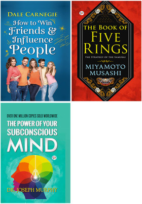 How To Win Friends And Influence People + The Book Of Five Rings + The Power Of Your Subconscious Mind (Hardback)(Hardcover, General Press)
