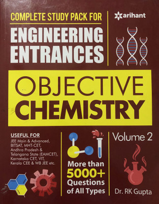 Objective Chemistry Volume 2 For Engineering Entrances (More Than 5000+ Question Of All Types)(Paperback, R K GUPTA)