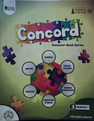 Concord Semester Book Class - 3 Sem - 1(Paperback, T)