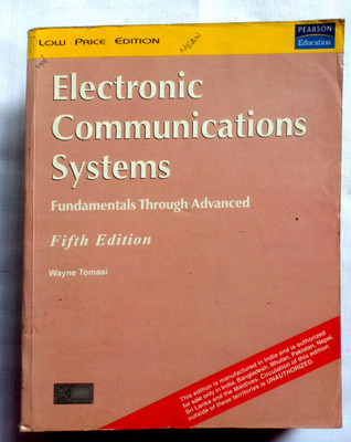 Electronic Communications Systems (Old Used Book)(Paperback, Wayne Tomasi)