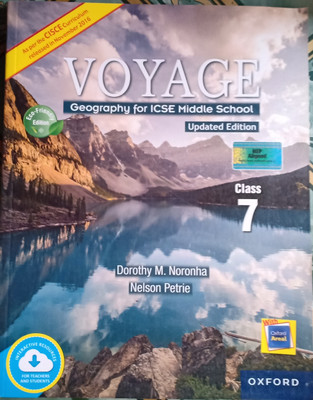 Voyage Geography For ICSE Middle School Class 7(Pepper back, Dorothy m Noronha, Nelson petrie)