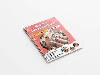 Professional Nail-Art Practice Book (1000+ Times Reusable) - Learn Nail Art From Home With Secret Tricks & Tips - Perfect Choice By Professional Artist (19 Page)(Spiral Bound, Hindi, Professional Artist)
