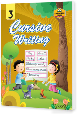 Educart English Cursive Writing Textbook For Class 3(Paperback, Educart)