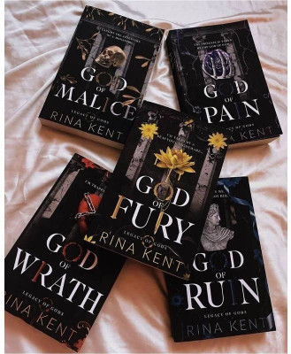 God Of Malice + God Of Ruin + God Of Pain + God Of Fury + God Of Wrath (Combo Of 5(Paperback, Rina Kent)