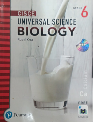 Cisce Universal Science Biology Class 6(Pepper back, Rupal oza)