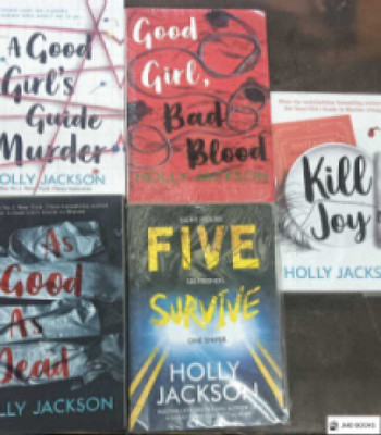 Holly Jackson 5 Books Combo
 A Good Girl's Guide To Murder
Good Girl, Bad Blood
As Good As Dead
Kill Joy
Five Survive(Paperback, JMD books)