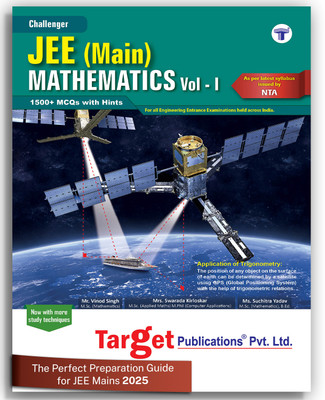 JEE Main Challenger Maths Vol 1 Book | Chapterwise MCQ And Previous Years Question With Solution For Engineering Exam 2026 | As Per Latest Syllabus Prescribed By NMC(Paperback, Content Team at Target Publications)