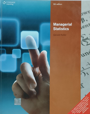 MANAGERIAL STATISTICS (Old Book)(Paperback, Gerald Keller)