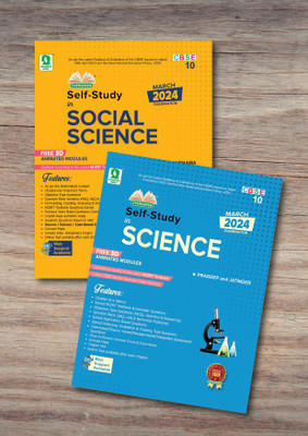 Evergreen Self Study In Social Science & Science Combo Set For 2 , For 2024 Examinations (Class 10)(Paperback, KS Randhawa, Pradeep Singh)