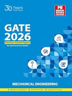 GATE-2026: Mechanical Engineering Previous Year Solved PAPERS(Paperback, MADE EASY)