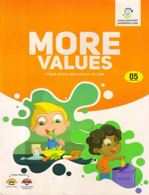 SOUVENIR, MORE VALUES FOR CLASS 5 (A Book Of Value Education & Life Skills)(Paperback, Mrs. Sunita Kapoor)