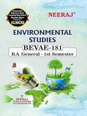 IGNOU NEERAJ BAG Help Guide ( BEVAE-181, Environmental Study)(PAPER BINDING, NEERAJ)