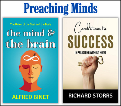 Preaching Minds: Inspiring Hearts And Souls | Set Of 2 Growth: Wealth: Success: Happiness Books By ALFRED BINET; Richard Salter Storrs(Paperback, ALFRED BINET; Richard Salter Storrs)