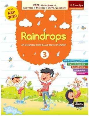 Ratna Sagar Raindrops Class - 3 An Integrated Skills-Based Course In English(Paperback, UMA RAMAN)