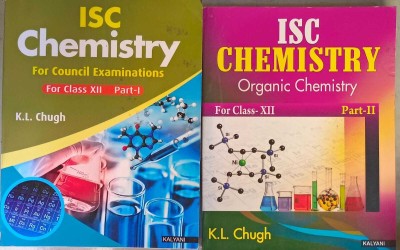 Isc Chemistry Class 12 Part 1 & 2(Paperback, K.L. chugh, K l.chugh)