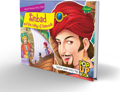 Sinbad & the Valley of Diamonds World Famous Fairy Tales : Pop up story book, Fairy tale story book, Pop-up book of classic stories(Paperback, SAWAN)