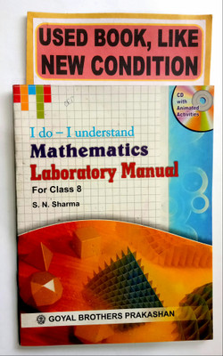 I DO - I UNDERSTAND MATHEMATICS LABORATORY MANUAL Class-8 (Old Book)(Paperback, S. N. Sharma)