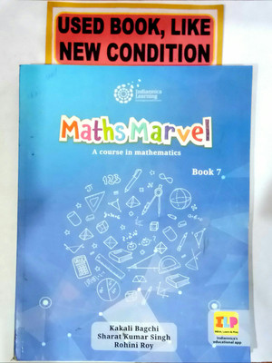 MATHS MARVEL Class-7 (Old Book)(Paperback, Kakali Bagchi, Sharat Kumar Singh)