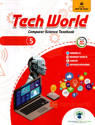 Tech World Computer Science Textbook - 5(Paperback, S.K. GAUR)