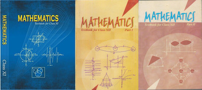 Mathematics NCERT Textbook For Class 11 And 12 Combo Of Three Books With Free Autofact Anti Slip Mat Combo Pack(paperpack, NCERT)