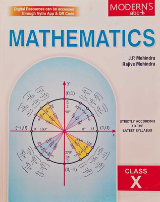 Modern ABC Of Mathematics For Class 10 (2025-26 Examination)(Paperback, J.P. Mohindru Rajive Mohindru)