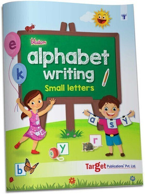 Blossom English Alphabet Writing Book For Kids | ABCD Small Letter Practice And Activities For Nursery Children | 104 Practise Boxes For Each Letter(Paperback, Content Team at Target Publications)