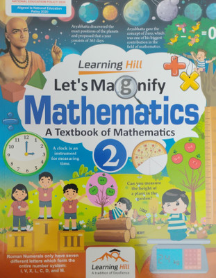 Learning Hill Let's Magnify Mathematics A Textbook Of Mathmatics Class 2(Paperback, Asha Ashok)