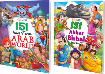 151 Tales From Arab World And 151 Akbar Birbal Stories I Combo Pack Of 2 Books I Colourful Illustrated Story Books By Gowoo(Paperback, Manoj Publication editorial board)
