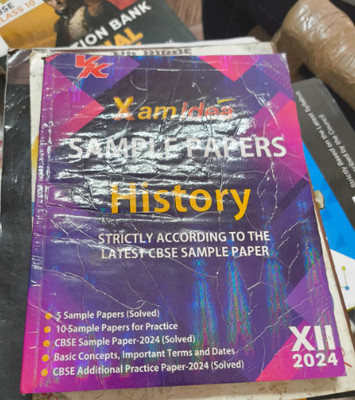 Xamidea Class 12 History Sample Papers For 2024 Board Exams | 15 Latest Papers Based On CBSE Sample Paper Issued On Sept 2023(Paperback, XAM IDEA)(Paperback, experts)