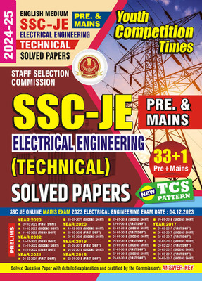 2024-25 SSC JE (Pre & Mains) Electrical Engineering Solved Papers(Paperback, YCT EXPERT TEAM)