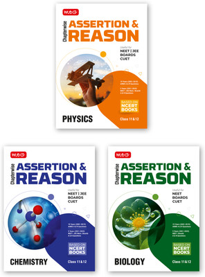 MTG Chapterwise Assertion & Reason Physics, Chemistry, Biology (Class-11 & 12) - Available A & R Questions Of 19 Years AIIMS & 5 Years NEET And Boards Exam (Based On NCERT Books)(Paperback, MTG Editorial Board)